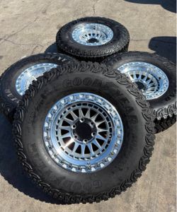 17" Brand New Lock Off Road Wheels and Tires Silverado, Sierra, Tacoma, Tundra, Bronco, Tahoe, Yukon