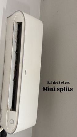Mini splits air conditioner (2)