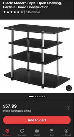 Four Shelf TV Stand