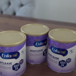 Enfamil Gentlease Infant Formula – Brand New – $10 Each!
