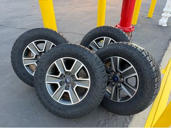 18" Ford F150 Rims and NEW Tires Wheels Expedition Lincoln Navigator F-150 F 150 6x135