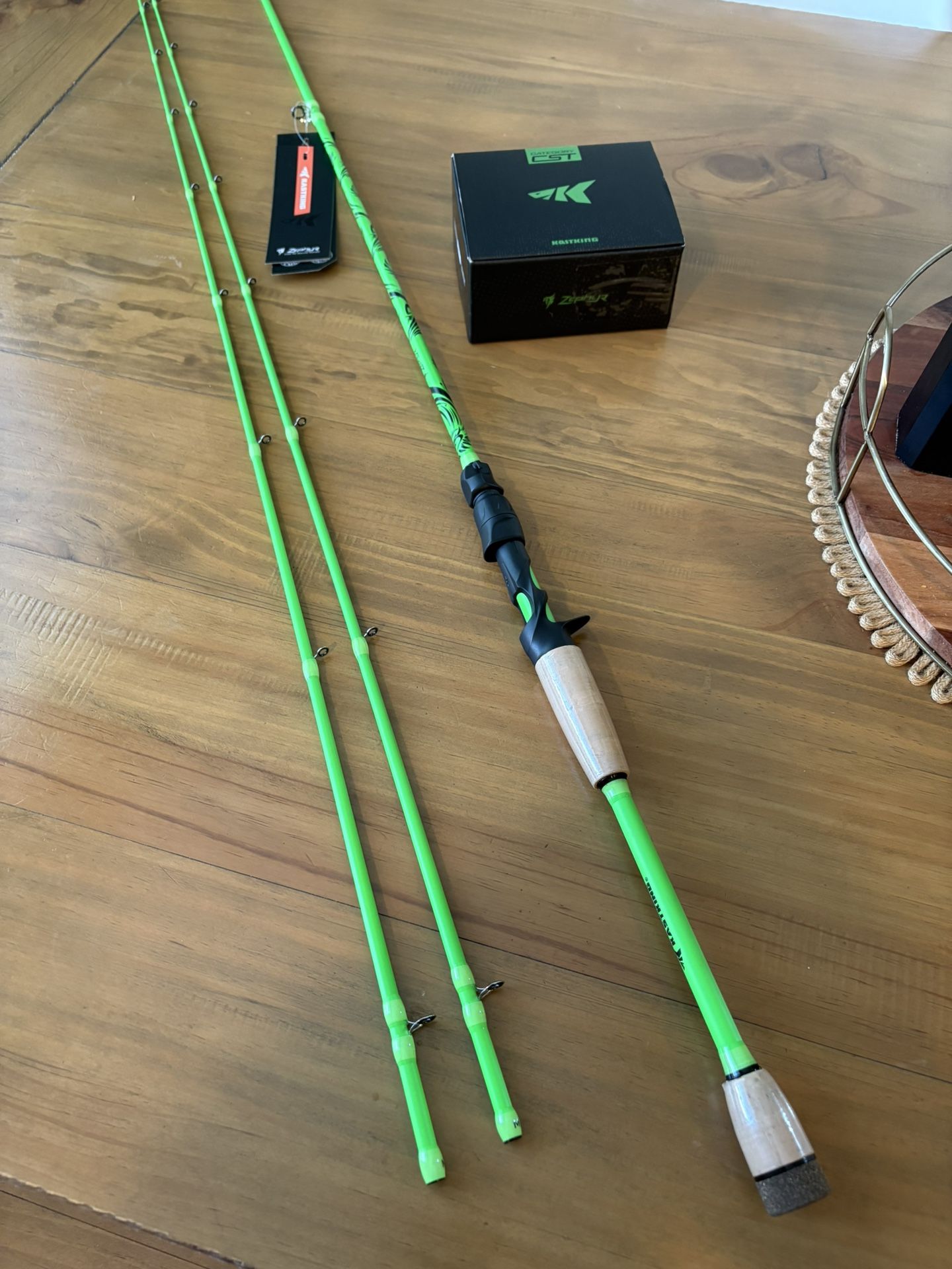 KastKing Zephyr Rod Casting Reel Combo