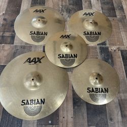 Sabian AAX Stage Cymbal Pack - Excellent!