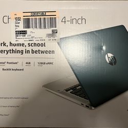HP Chromebook 14a-na0062tg,New!