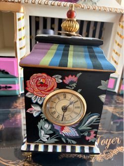 Mackenzie Childs Desk Clock