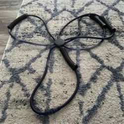 Exercise floor resistance band