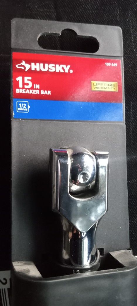 Husky 1/2" Drive 15" Breaker Bar
