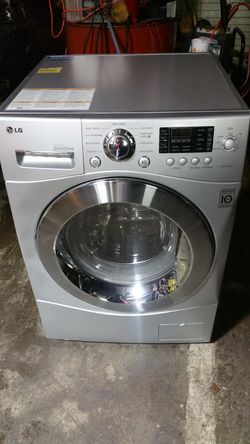 Washer/dryer all in one. LG inverter direct drive.