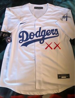 dodgers kaws jersey