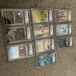 Pokemon cgc slab lot