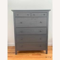 Beautiful Gray Ikea Hemnes Dresser. Delivery Available For An Extra Fee 