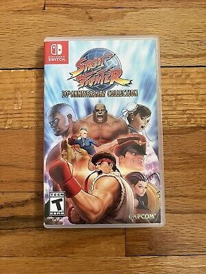 SEALED NEW STREET FIGHTER 30TH ANNIVERSARY COLLECTION EDITION NINTENDO