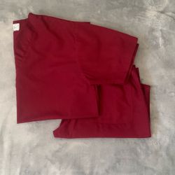Burgundy Scrub Set  