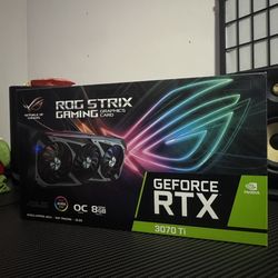 ASUS ROG STRIX NVIDIA RTX 3070TI Graphics Card