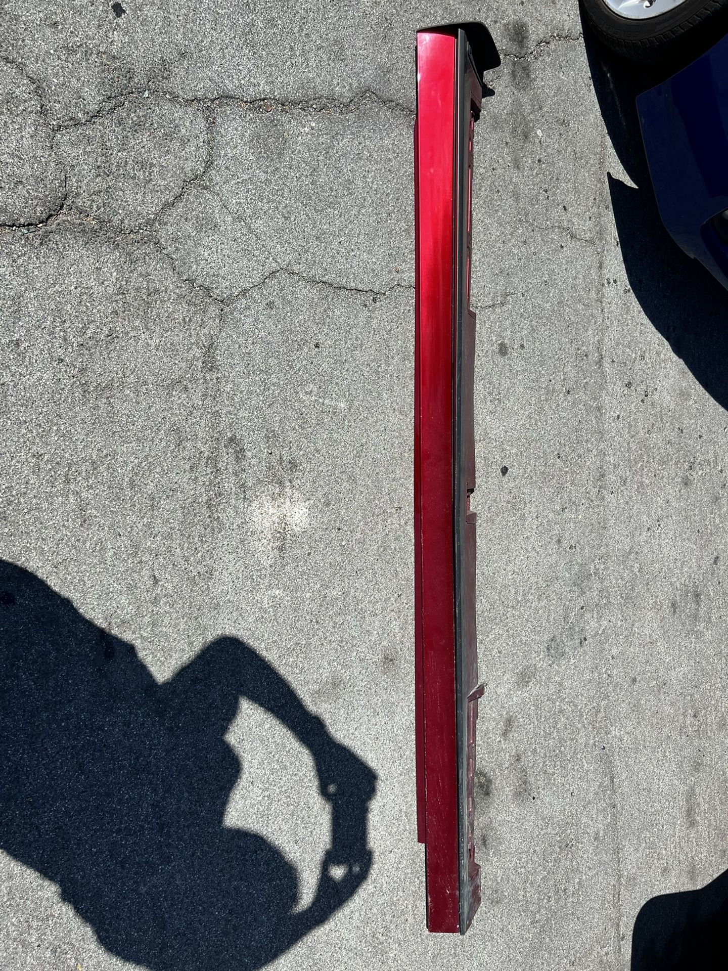 MAZDA 3 2019  BP 2019  LEFT SIDE SKIRT SILL COVER TRIM IN RED 