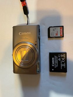 The Canon PowerShot ELPH 360 HS 20.2 MP Digital Camera in Silver is a compact camera with a sleek design and impressive features. With a maximum resol