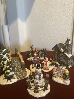Christmas Village pieces