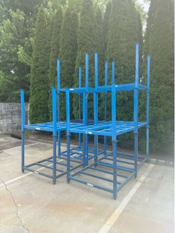 Stackable heavy duty racks
