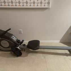 Sunny Health Fitness Magnetic Rowing Machine w/LCD 