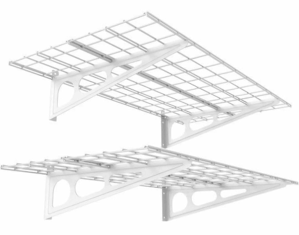 Set Of 2 Storage Heavy Duty Storage Shelves