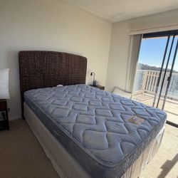 Queen Mattress And Bed Frame 