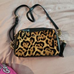 Michael Kors Leopard Print Crossbody