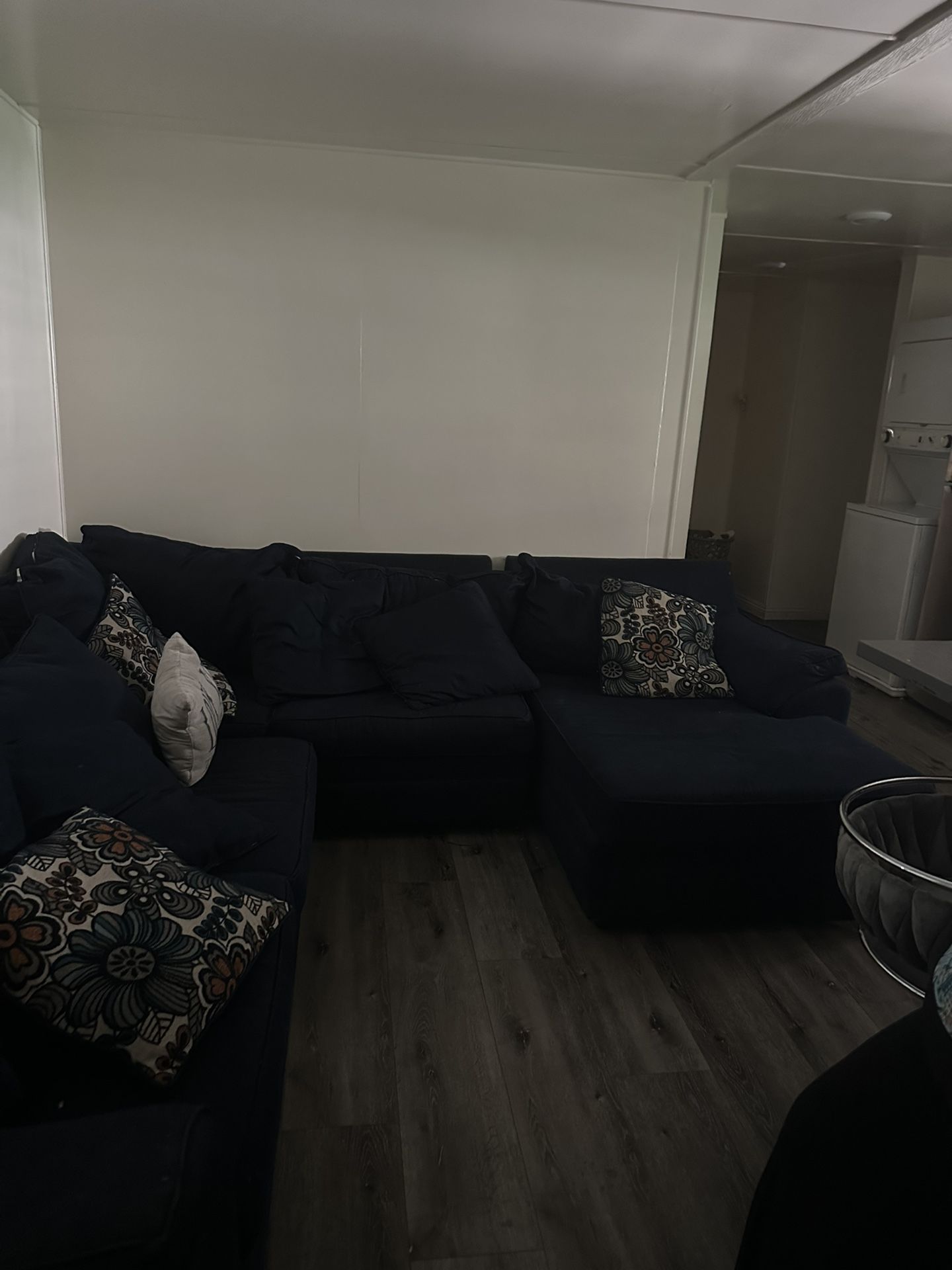 Blue Sectional Couch