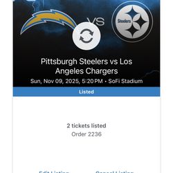 Steelers vs Chargers SNF