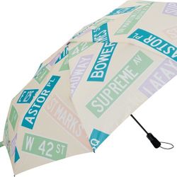 Supreme Shed Rain Umbrella Natural Street Signs