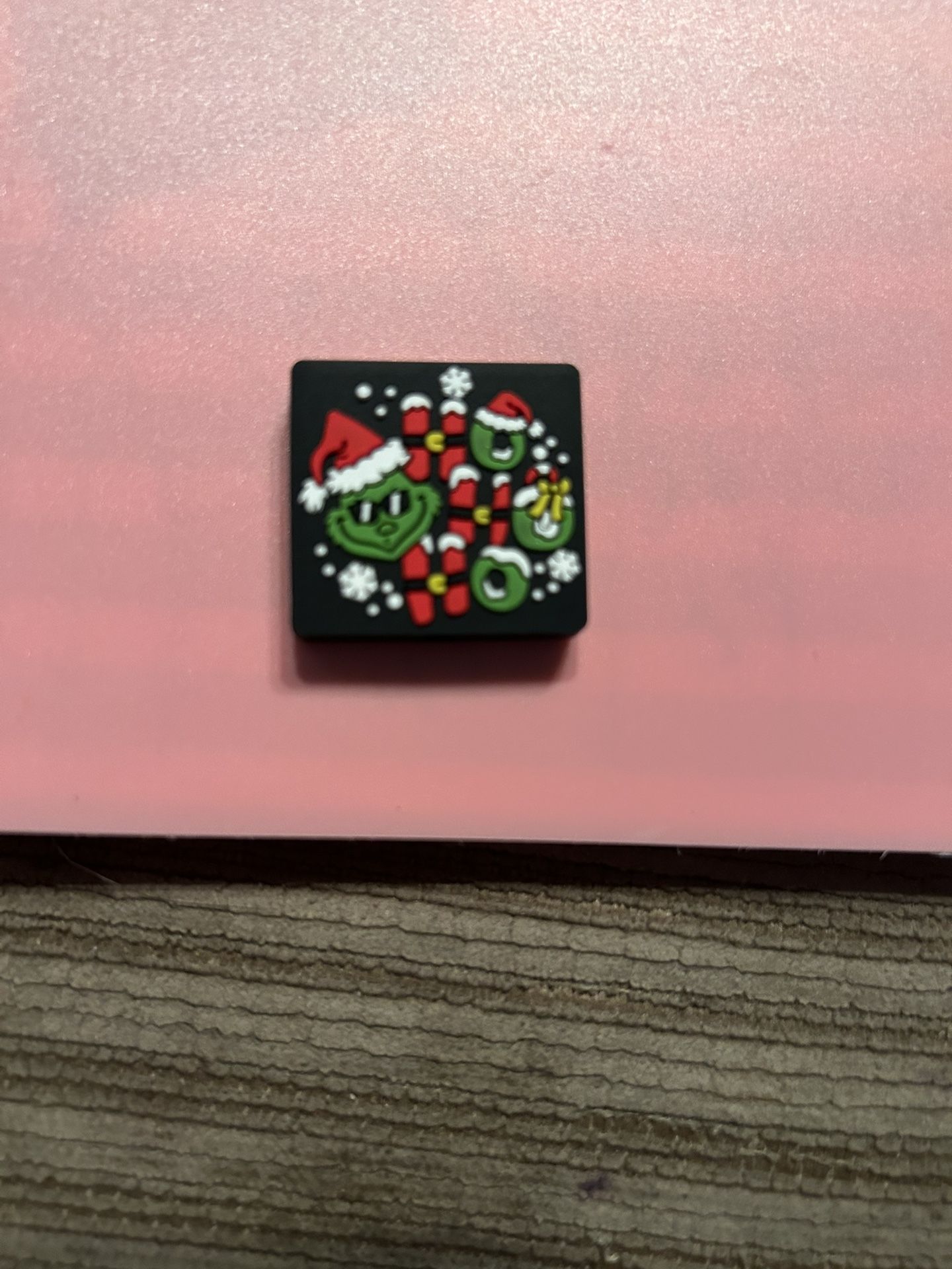 new grinch Christmas focal beads 