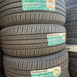 235/55R19 TIRE BRIDGESTONE DUELER HT