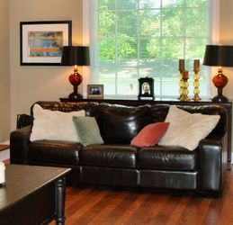 Z Gallerie Leather Furniture Set
