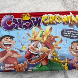 Hasbro Chow Crown Family Fun Interactive Multiplayer Board Game