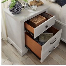 Pierce Birch Nightstand Pair