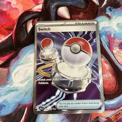 Switch #123 Pokemon TCG Phantasmal Flames Mega Evolution