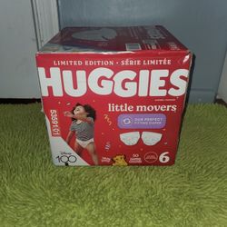 Huggies Little Movers 50 Diapers Size 6