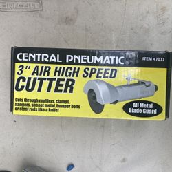 NEW Central Pneumatic 3” Air Speed Cutter