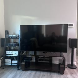 Tannoy PBM 6.5 Speakers with Powder-Coated Stands