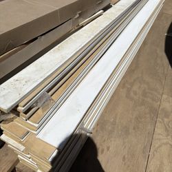 T Molding Transition , Quarter  Round And Base Board 