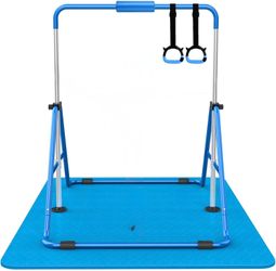 Brand New Kids Gymnastics Bar - Adjustable Height, Folding Training Bar