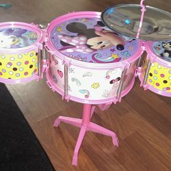 Minnie Mouse Drum Set 
