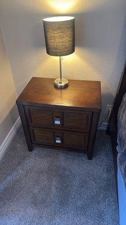 Wooden Nightstand