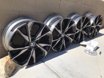 Honda Civic Stock Rims Off Of A 2019 Honda Civic Sport
