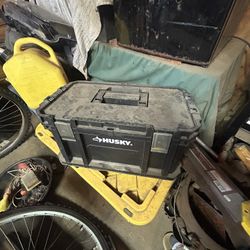 Husky Tools Box And Tools 