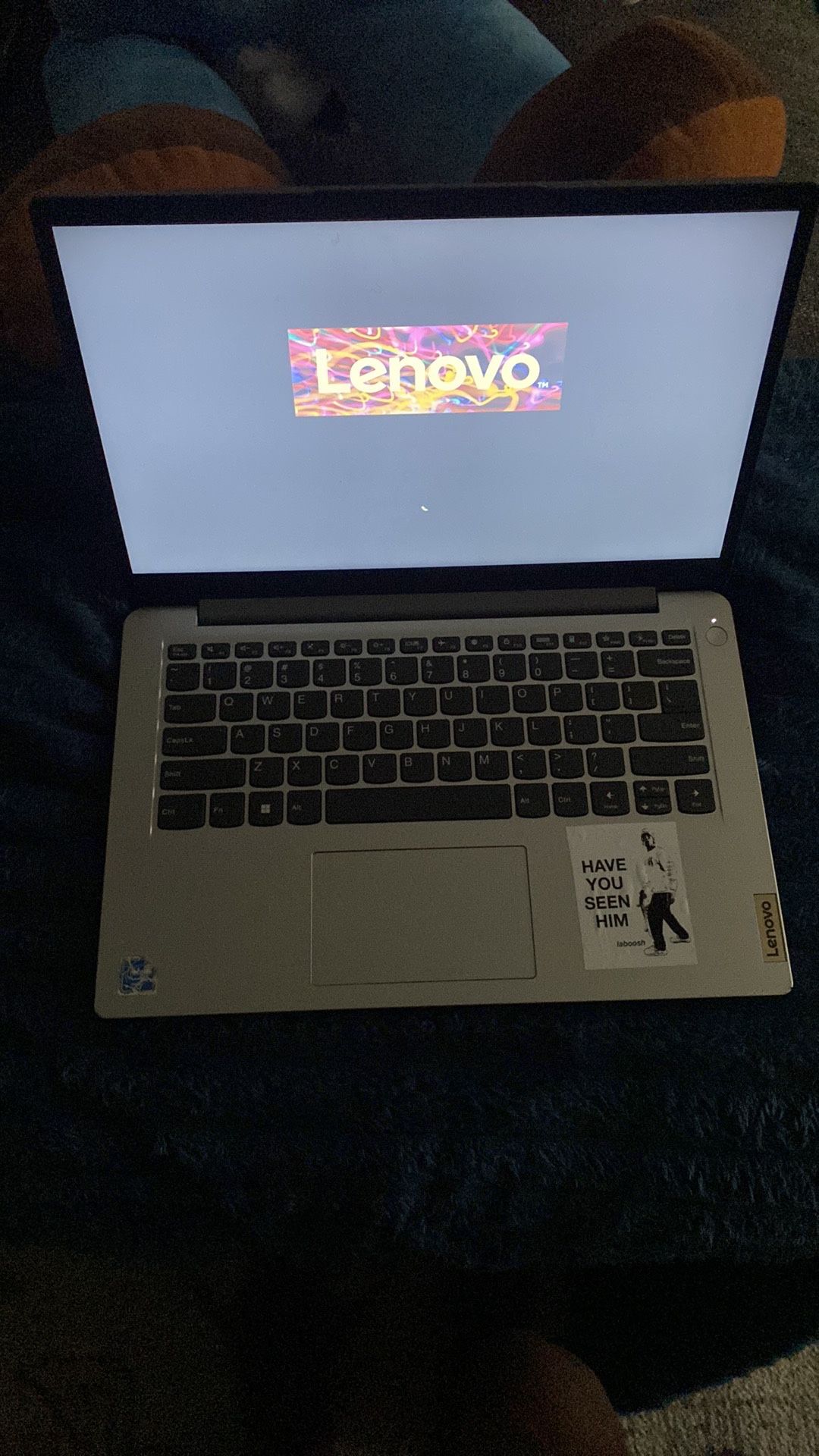 Lenovo Silver Laptop