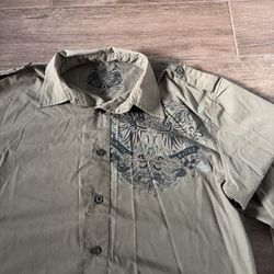 Cool y2k style button up