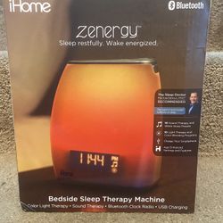 I Home Zenergy Bedside Sleep Therapy Machine