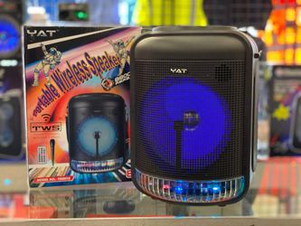 Speaker bluetooth karaoke inalámbrico Woofer 8" súper bass **Delivery gratis 10 millas max**