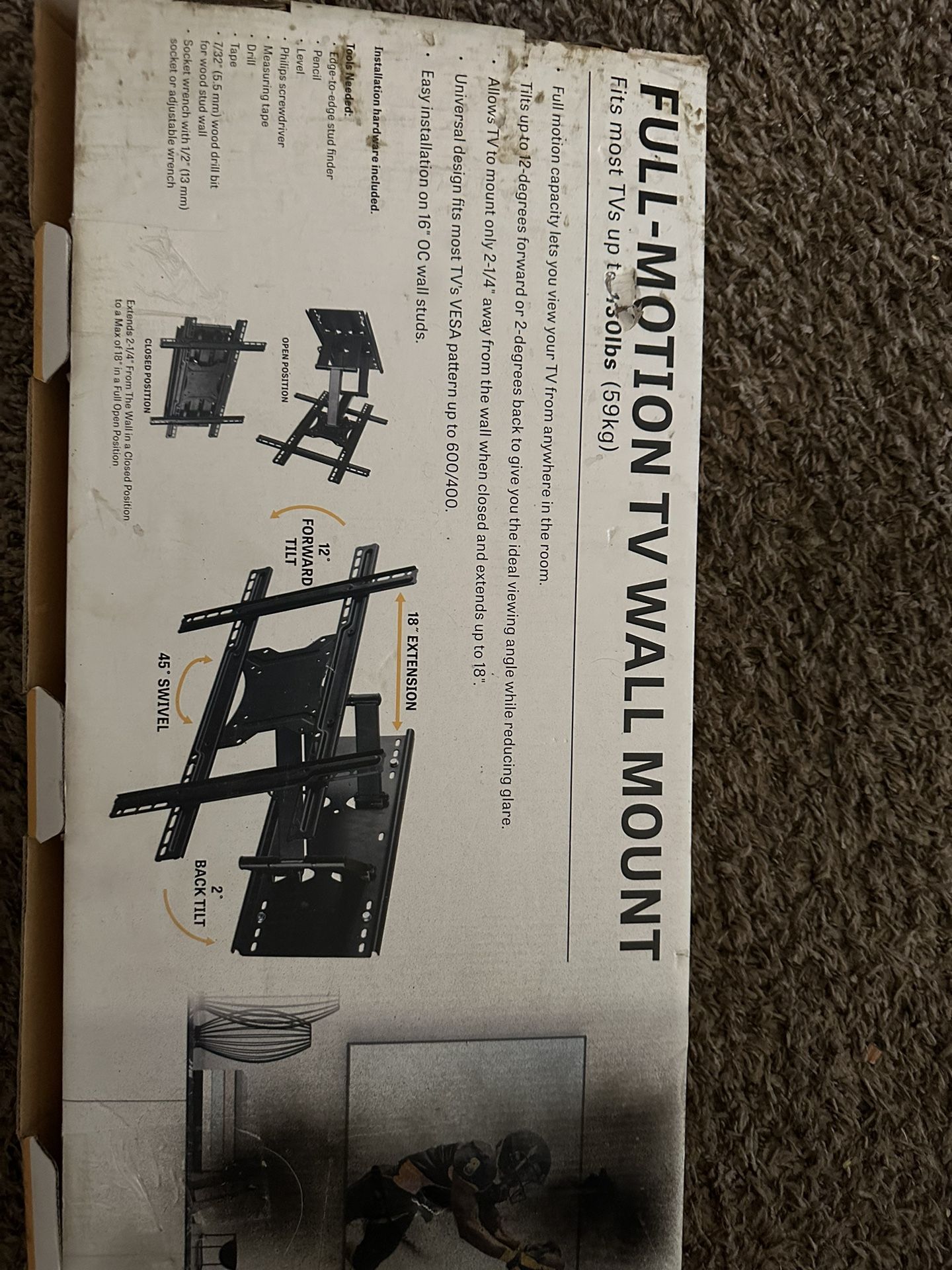 Full Motion Tv Wall Mount