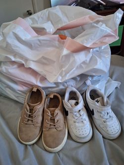 Kids T shirts and shoes